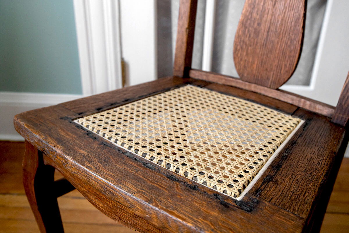 How to Replace Pressed Cane Webbing