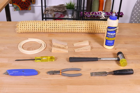 How to Replace Pressed Cane Webbing
