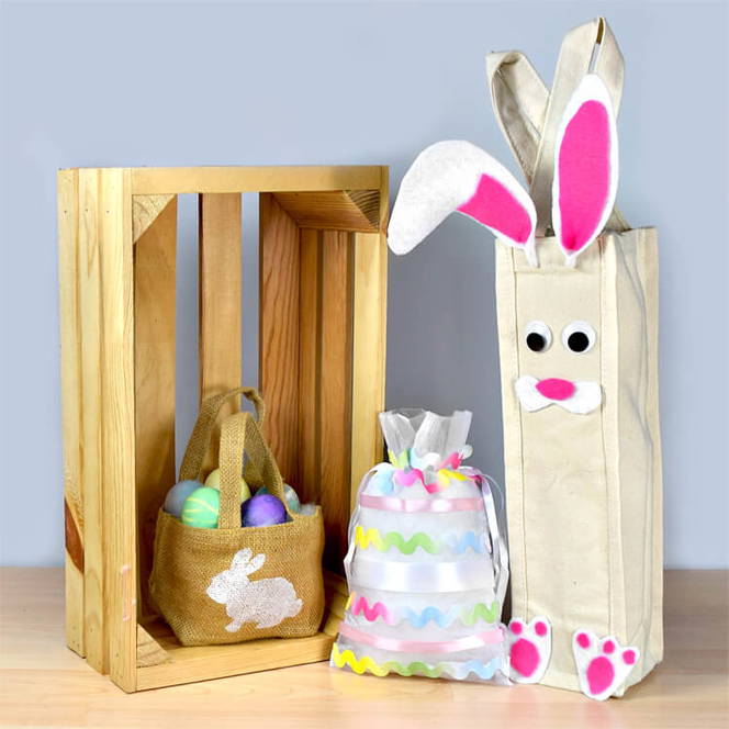 How to Make Easter Gift Bags
