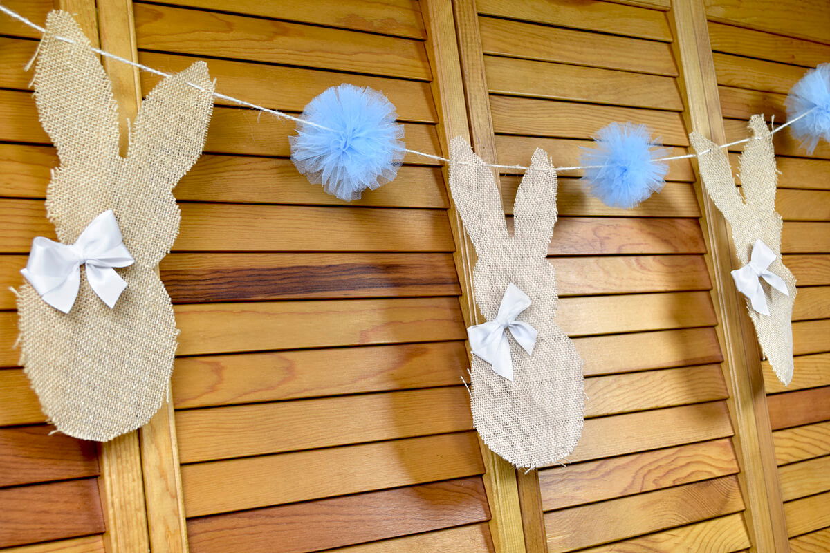 Finished Easter Garland