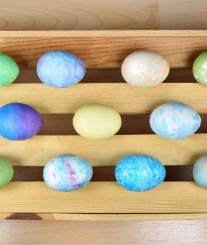 How to Dye Easter Eggs with Rit Dye
