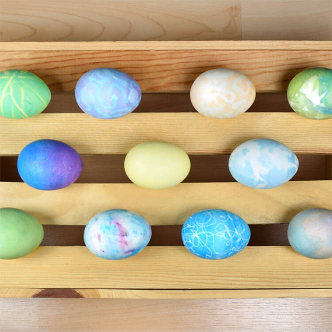 How to Dye Easter Eggs with Rit Dye
