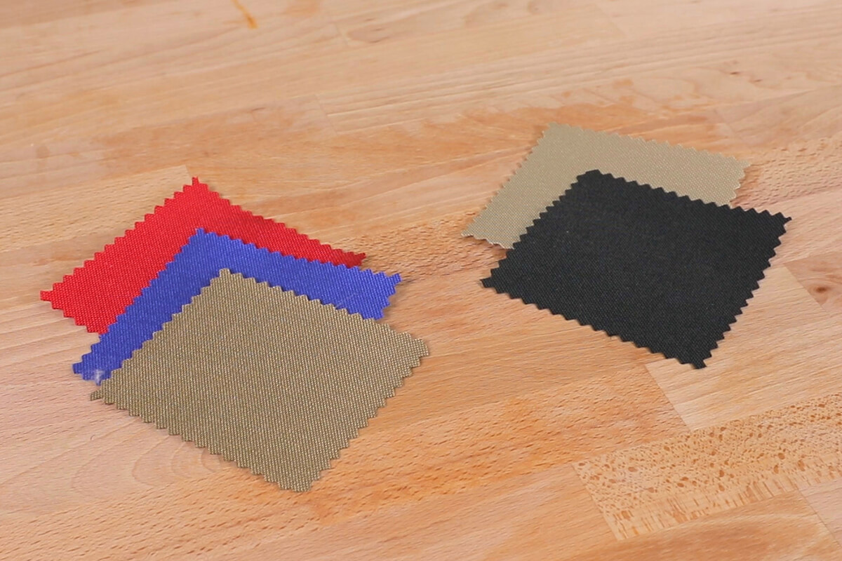 Cordura Nylon and Textured Nylon 