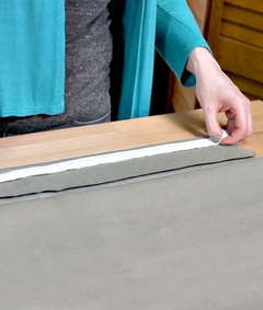How to Use Weighted Drapery Tape