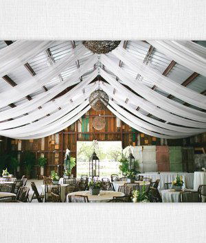 Gorgeous Barn Wedding Decor on a Budget