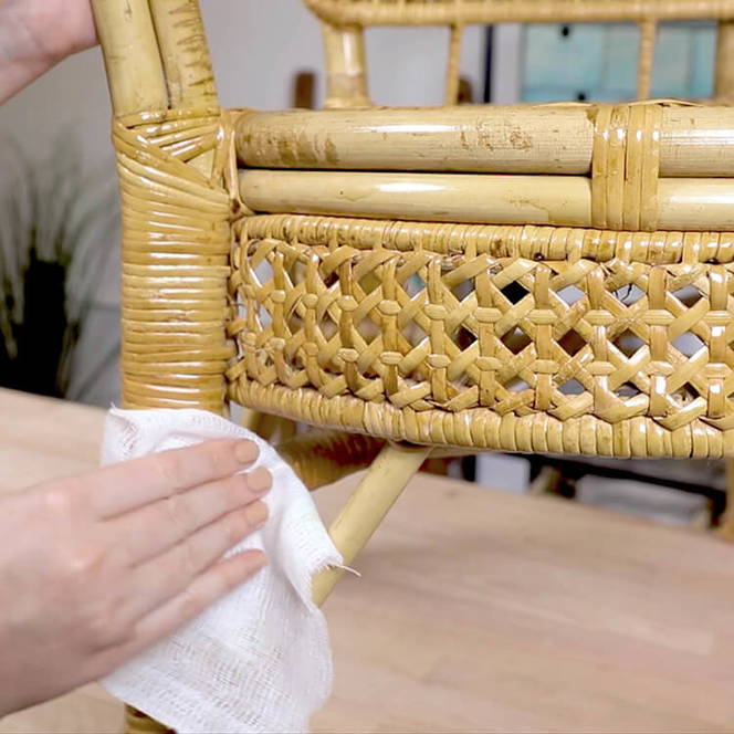 How to Care for Cane Webbing