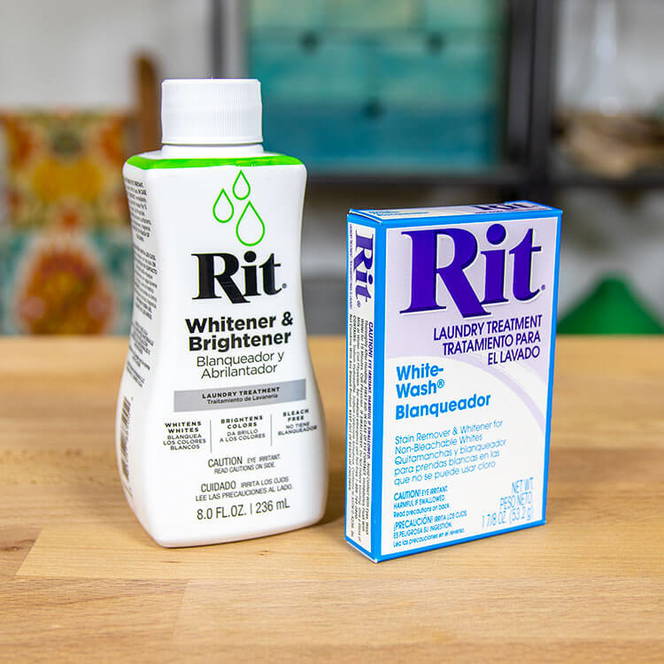 How to Use RIT White Wash and Brightener