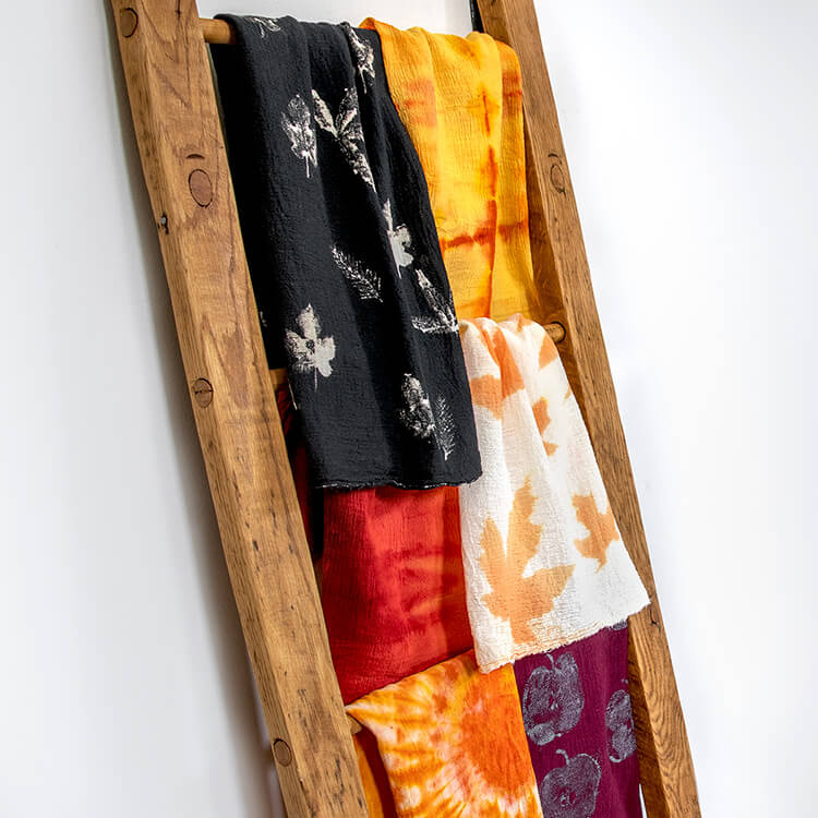 DIY Fall Themed Hand Towels