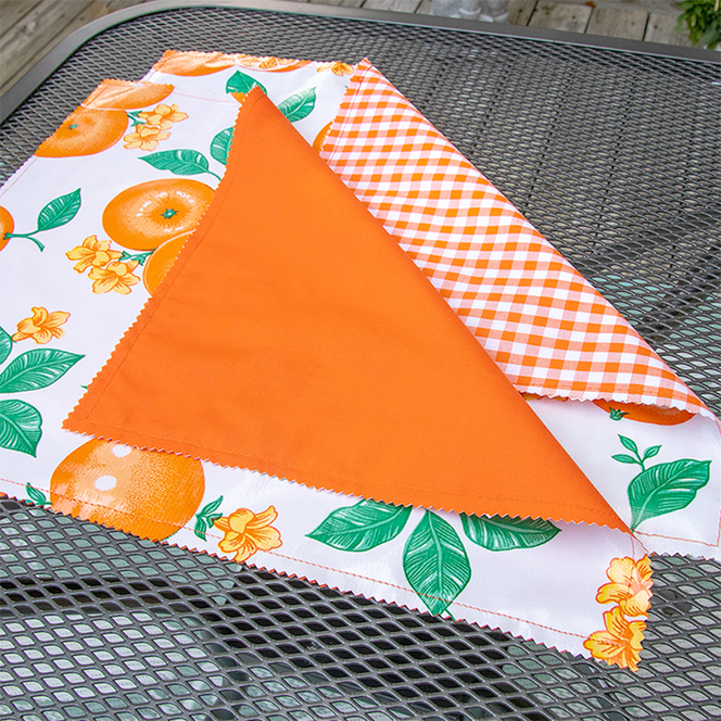 How to Make Oilcloth Placemats