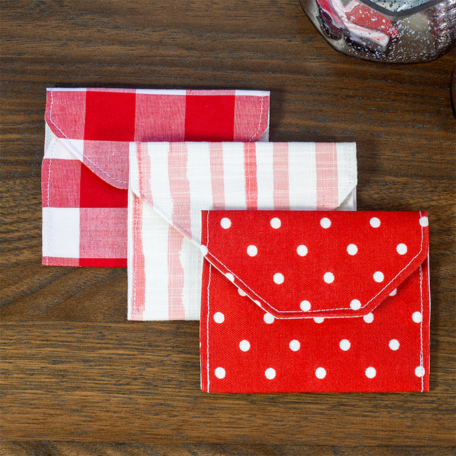 How to Make Fabric Envelopes
