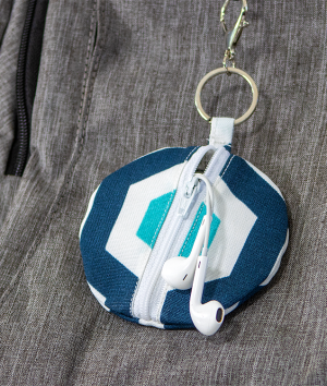DIY Earbud Case | How to Make a Travel Earphone Holder