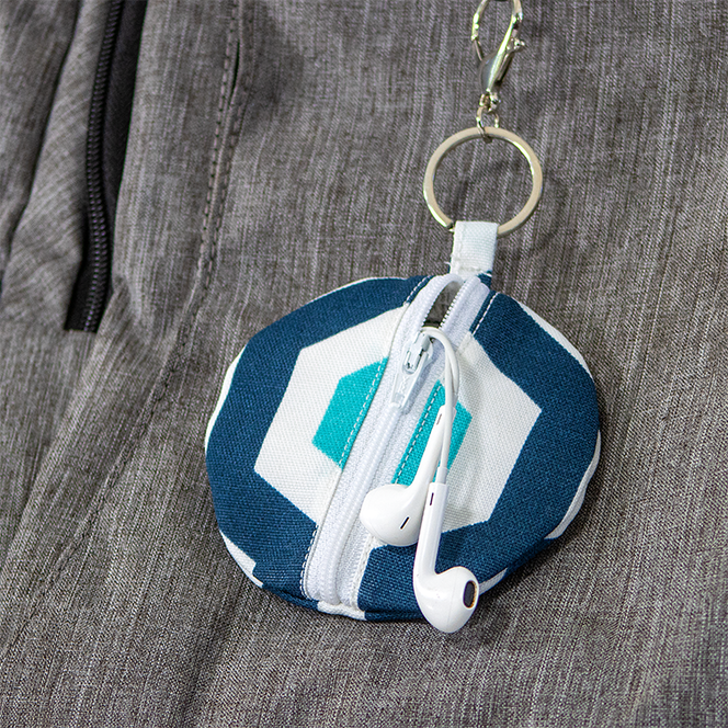 DIY Earbud Case | How to Make a Travel Earphone Holder