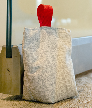 How to Make a Fabric Door Stop