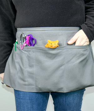How to Make a Pocketed Waist Apron