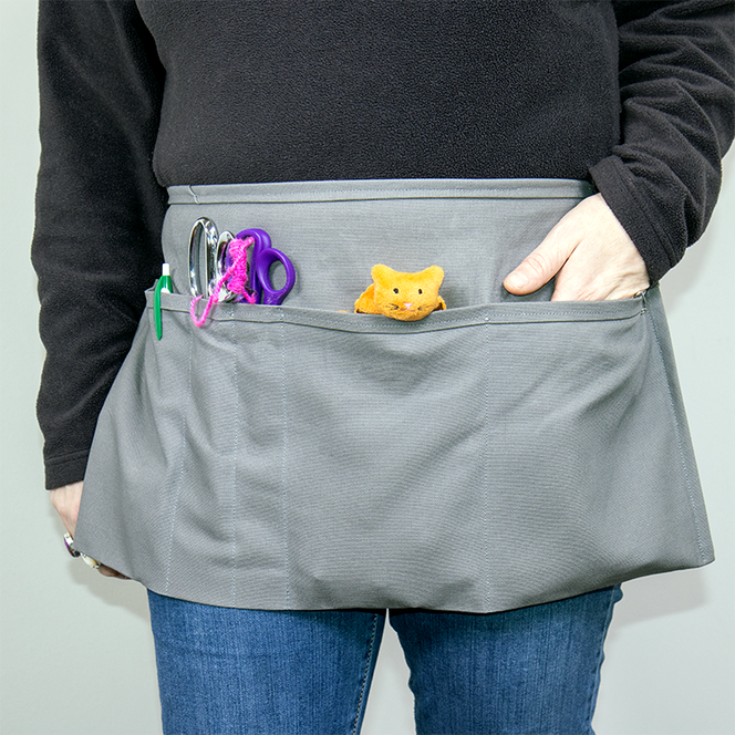 How to Make a Pocketed Waist Apron