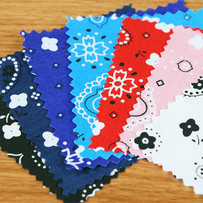 Bandana Print Fabric Product Guide