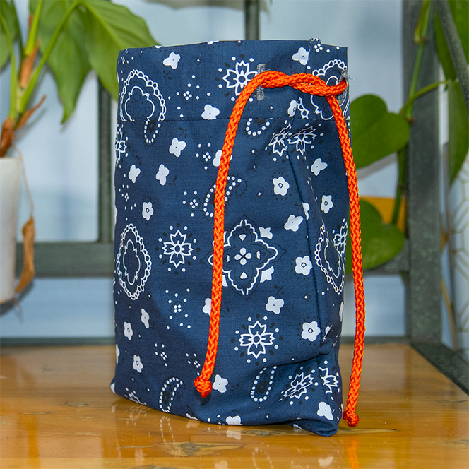 How to Make a Drawstring Project Bag