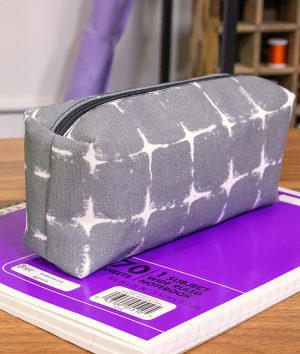 How to Make a Boxed Pencil Pouch