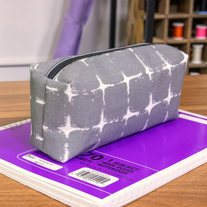 How to Make a Boxed Pencil Pouch