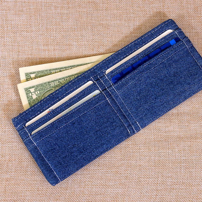How to Make a Denim Wallet